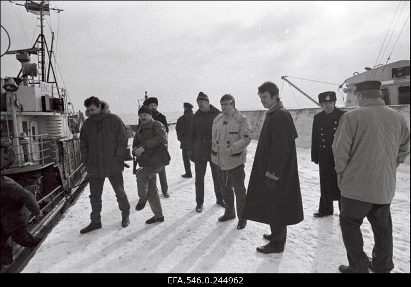 Endise Nõukogude Liidu sõjaväebaas Paldiskis.