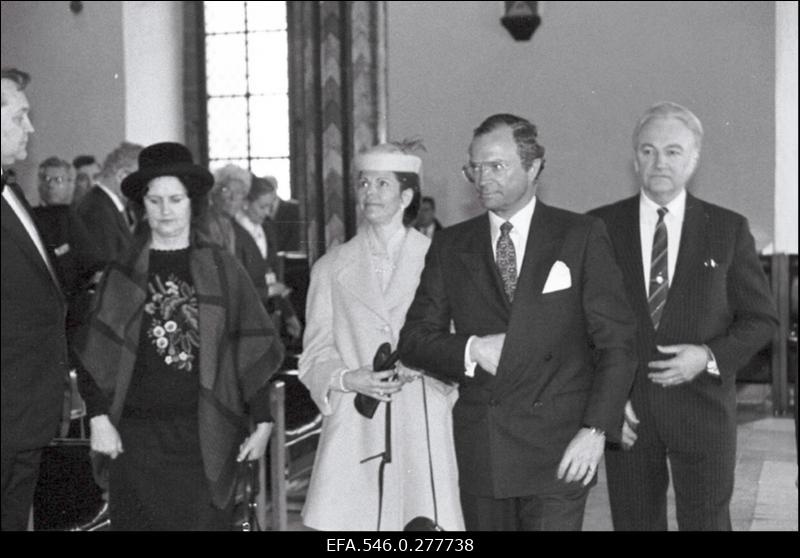 Kuningas Karl XVI Gustavi ja kuninganna Silvia külaskäik Eestisse.