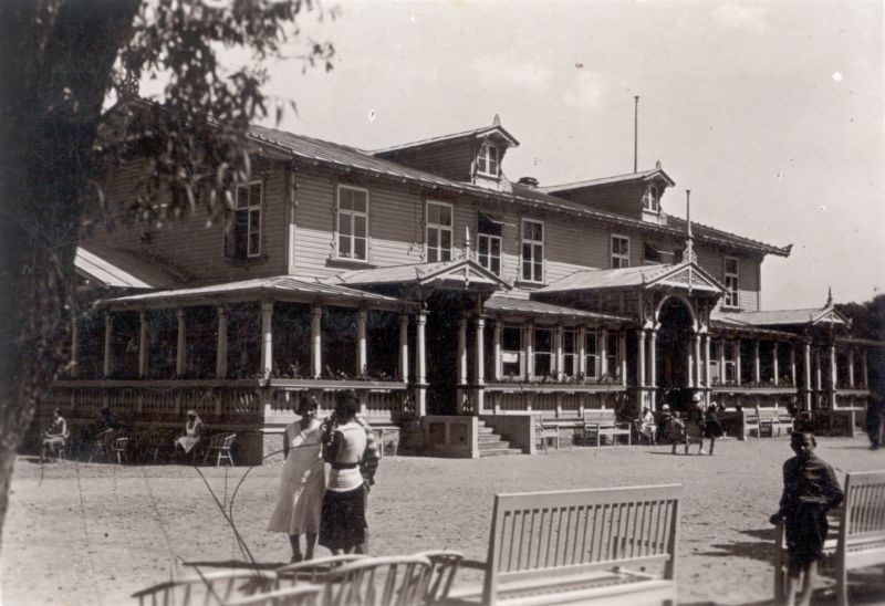 Fotopostkaart. Haapsalu Kuursaal