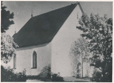Foto. Vormsi kirik. 1967. Ü. p. M. Arro.  duplicate photo