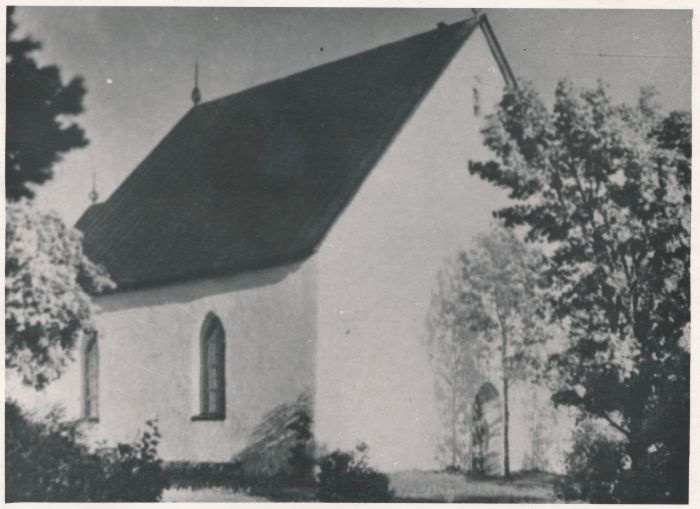 Foto. Vormsi kirik. 1967. Ü. p. M. Arro.