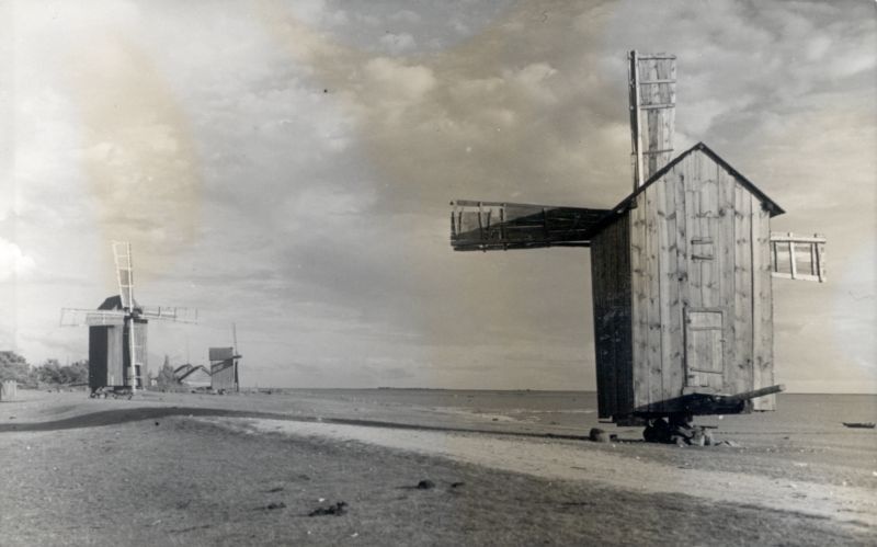 Foto. Tuulikud Vormsi saarel. 1934. ERKA-foto.