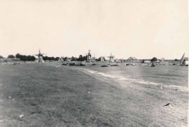 Foto. Vormsi. Vaade Kärsläti külale läänest. 18.08.1924. Fotogr. G. Vilbaste.