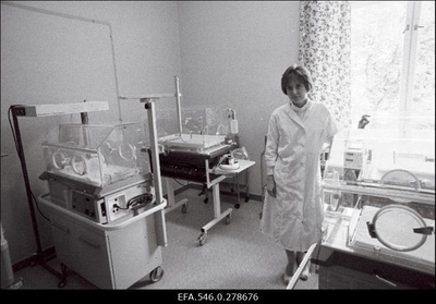 Keskhaigla sünnitusosakonna avamine peale rekonstrueerimist.  duplicate photo