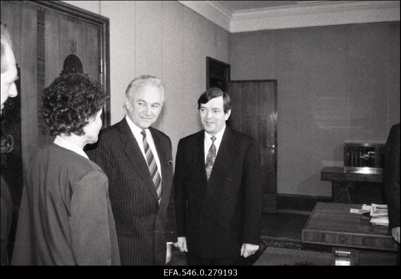 Soome välisministri Paavo Väyryneni visiit Eestisse.