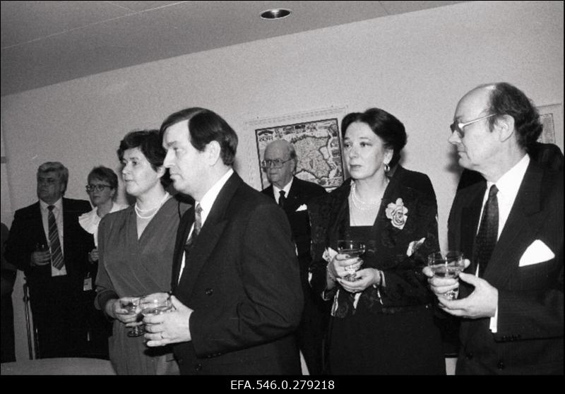 Soome välisministri Paavo Väyryneni visiit Eestisse.