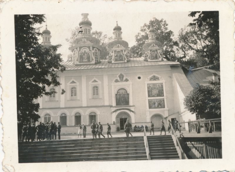 Foto. Petseris kloostri vaade 19.08.1939.a.