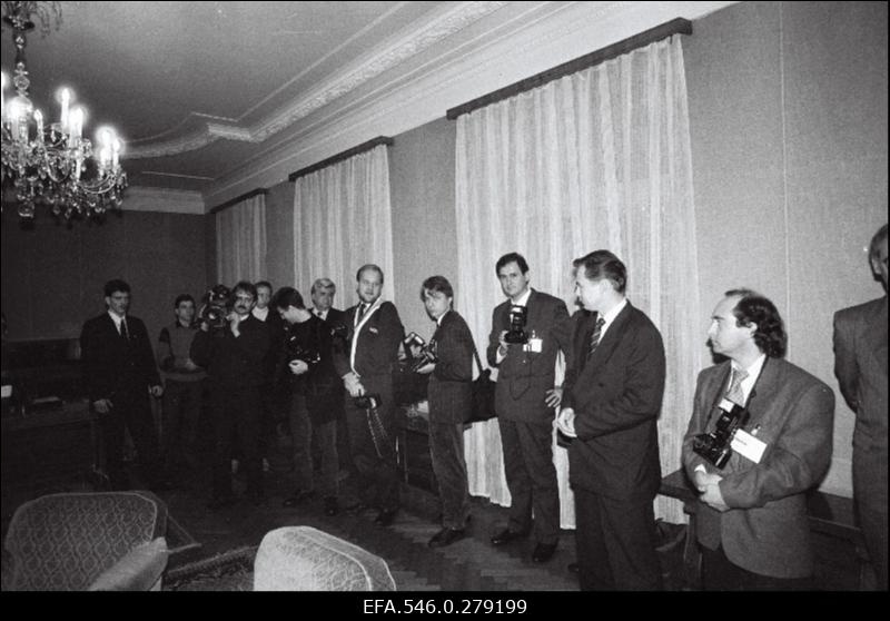 Soome välisministri Paavo Väyryneni visiit Eestisse.