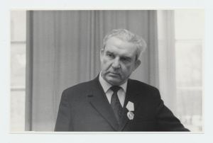 ENSV Ministrite Nõukogu esimees Valter Klausson 2.jaanuar 1974.a.