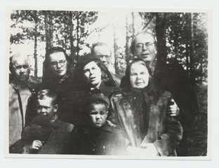 Hans Panso matused Metsakalmistul 1955.a.