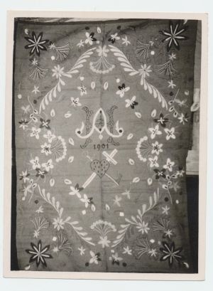 Kattevaip, Vigala khk. 138 x 159 cm