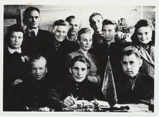 Juuru valla TSNTK koosses  1948.a , kui kinnitati valla esimene kolhoos "Ühiselu" põhikiri