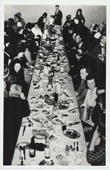 Kolhoos „Võit“ lõikuspidu uues Ingliste klubis