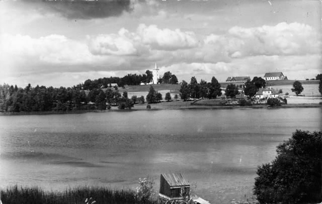 Rõuge, vaade üle Suurjärve