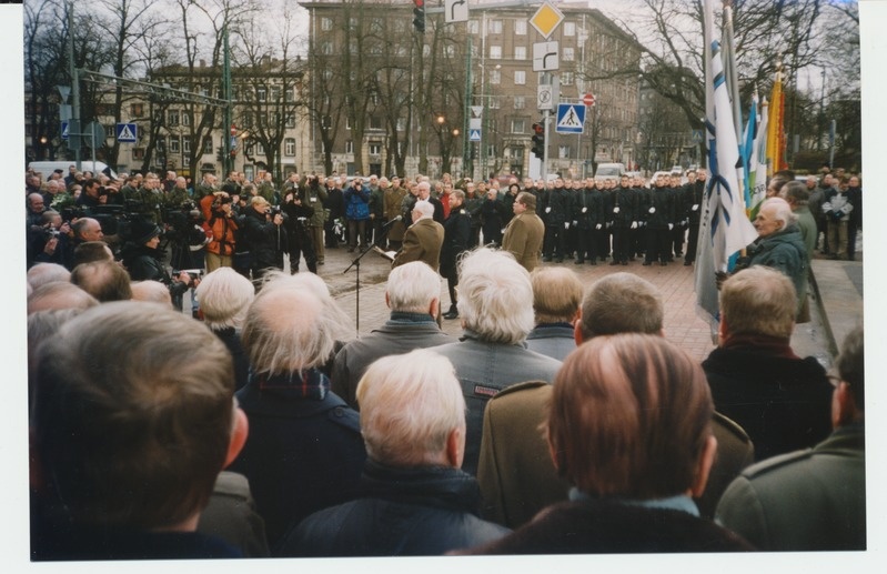 Hetk J.Pitka monumendi avamiselt.