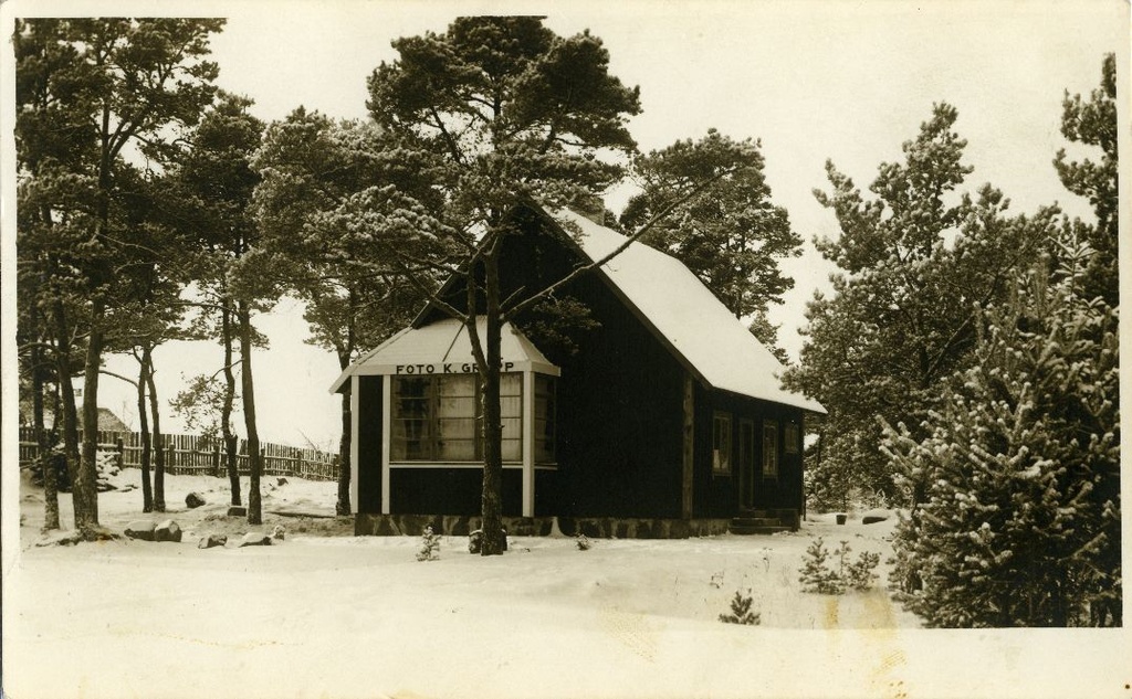 Karl Grepi fotoateljee Leisis Saaremaal