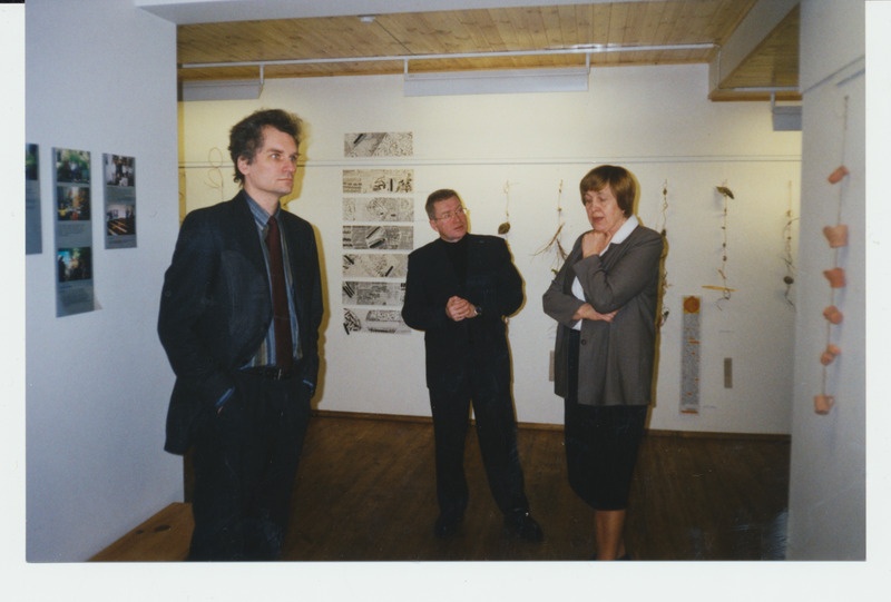 Vasakult: Peeter Mauer, Anton Pärn, Tiia Schmitte