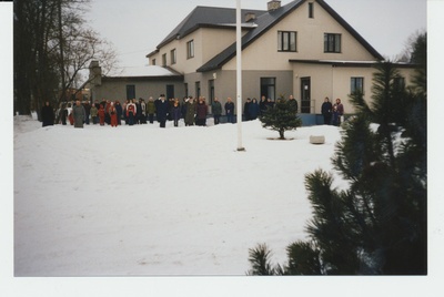 Üldvaade pidulikule rivistusele  similar photo