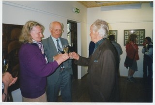 Ermi Littoveri juubelinäituse avamine Mahtra Talurahvamuuseumis