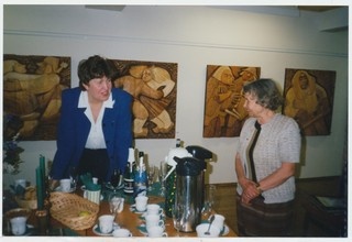 Ermi Littoveri juubelinäituse avamine Mahtra Talurahvamuuseumis