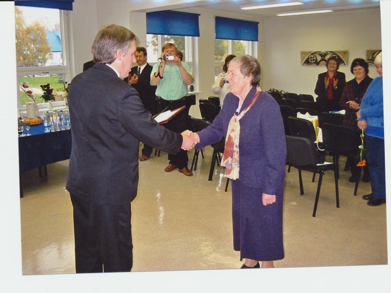 Foto. E. Kulagina 75. juubel. 2005.