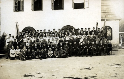 Members of the Free Fire Antiguard Society of Kuressaare in the jubilee of the 50th century  similar photo