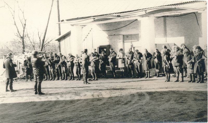 Foto. Tsiviilkaitseõppused Lihulas.