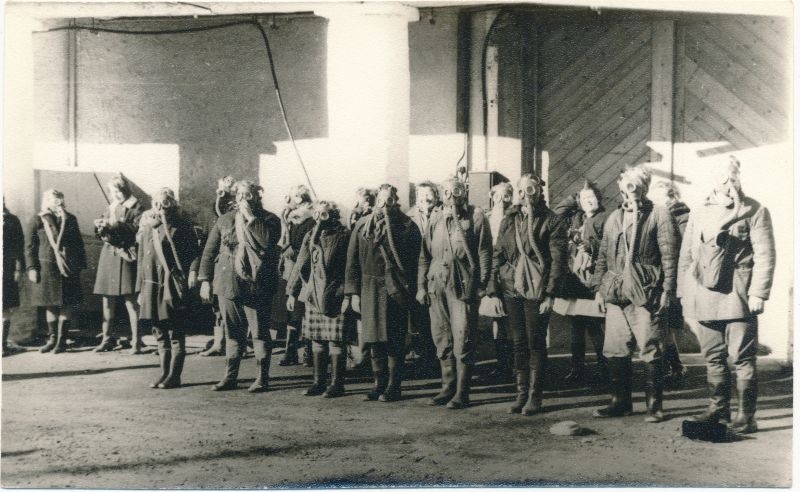 Foto. Tsiviilkaitseõppused Lihulas.