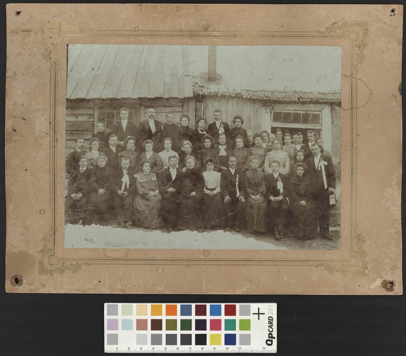 Foto. Grupp pulmalisi Haapsalus 1905.