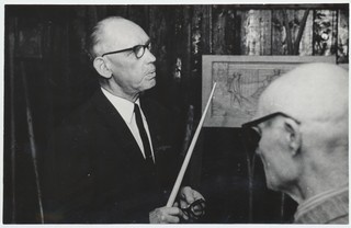 Mahtra Talurahvamuuseumi avamine. Ants Kruusimägi tutvustab I saali ekspositsiooni