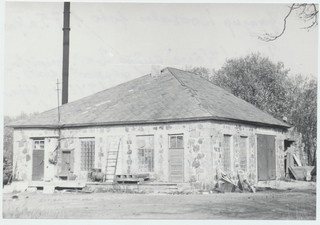 Töökoda Triigi ministeeriumkooli hoone vundamendil