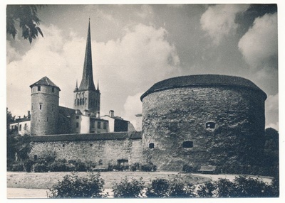Fotopostkaart. Tallinna vaade. Paks Margareta. 1963. Foto. E. Saar  duplicate photo