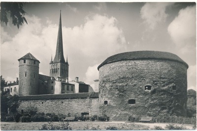 Fotopostkaart. Tallinna vaade. Paks Margareeta. 1962. Foto: E. Saar  duplicate photo