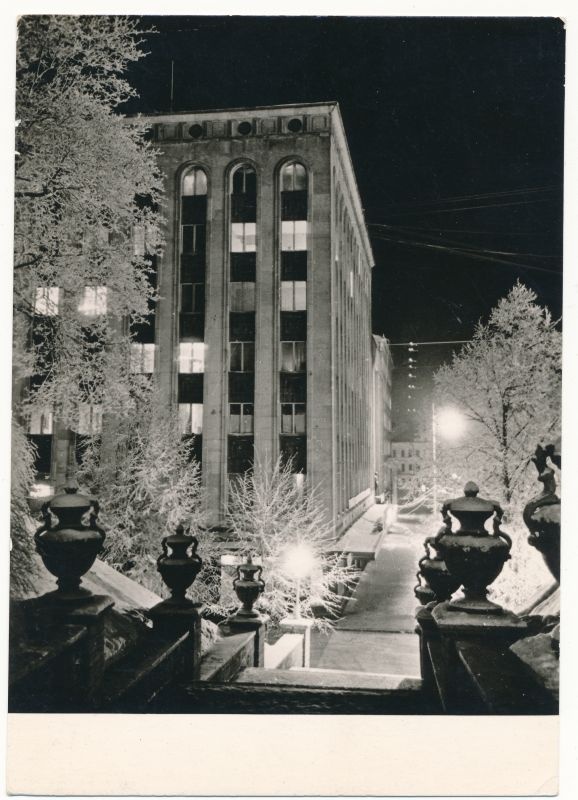 Fotopostkaart. Tallinna vaade. Harjumäe trepid. 1965. Foto: A. Mutt