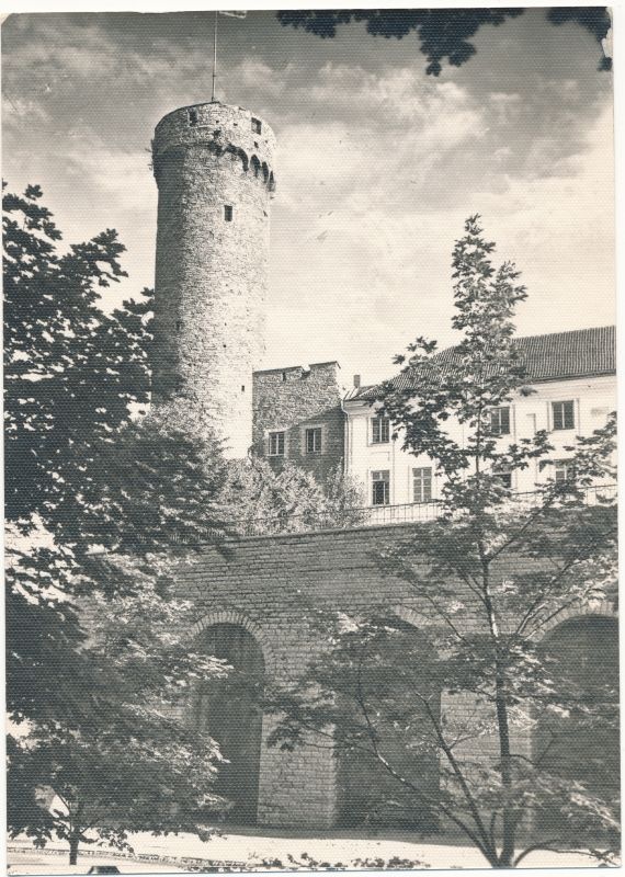Fotopostkaart. Tallinna vaade. Pikk Hermann. 1963. Foto: E. Saar