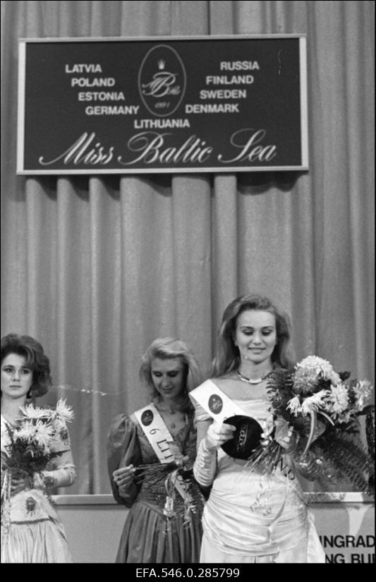 Miss Baltic Sea'91, (Nina Andersson - Soome).