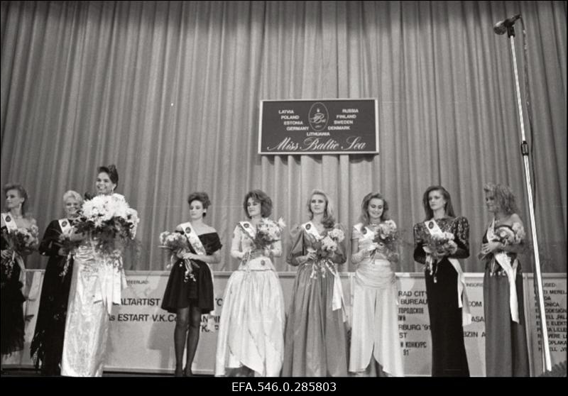 Miss Baltic Sea'91, (Nina Andersson - Soome).