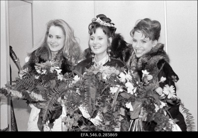 Miss Estonia'92. Ruth Merila.  similar photo