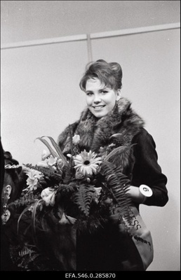 Miss Estonia'92. Ruth Merila.  similar photo