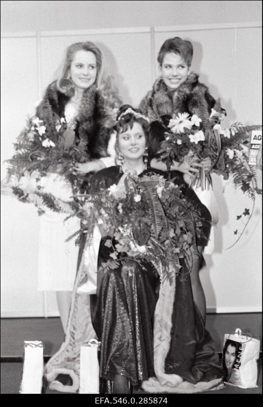 Miss Estonia'92. Ruth Merila.