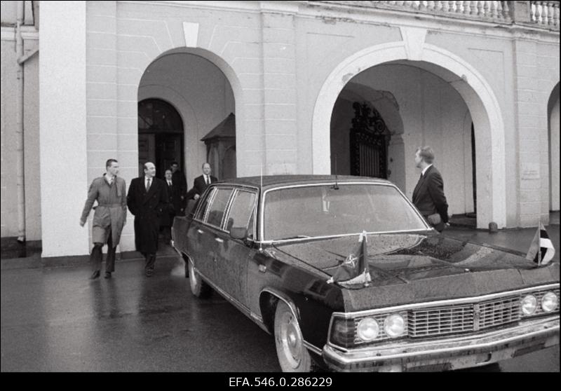 NATO peasekretär Manfred Wörner.