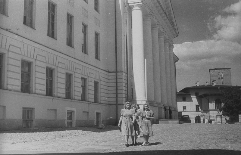 Vaade TRÜ peahoonele