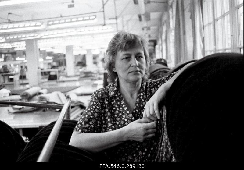 Tekstiil-Galanteriivabriku töötajad.