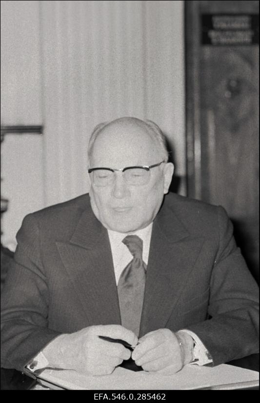 Teaduste Akadeemia teadlased.