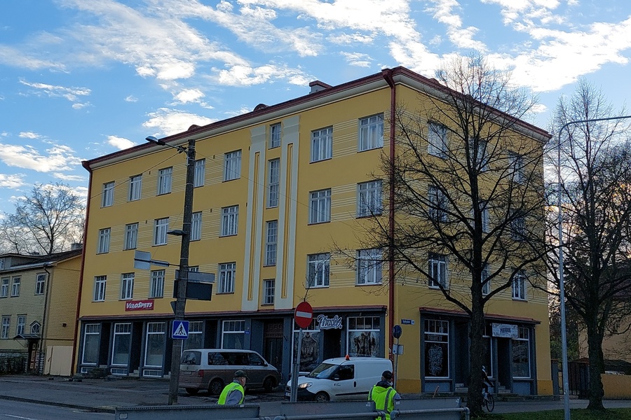 Korterelamu Pelgulinnas Rohu 3, vaade hoonele rephoto