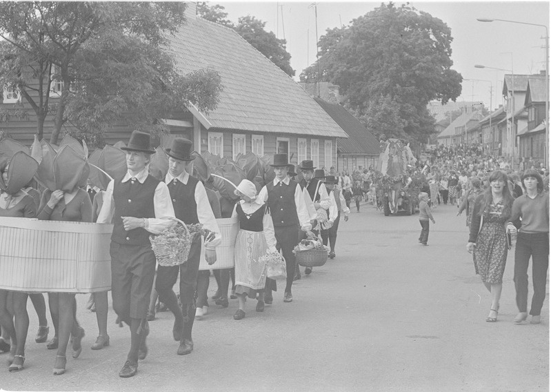 Rakvere. Karneval 12. juunil 1983.a.