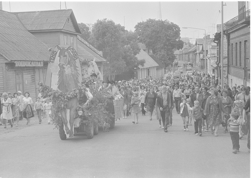 Rakvere. Karneval 12. juunil 1983.a.