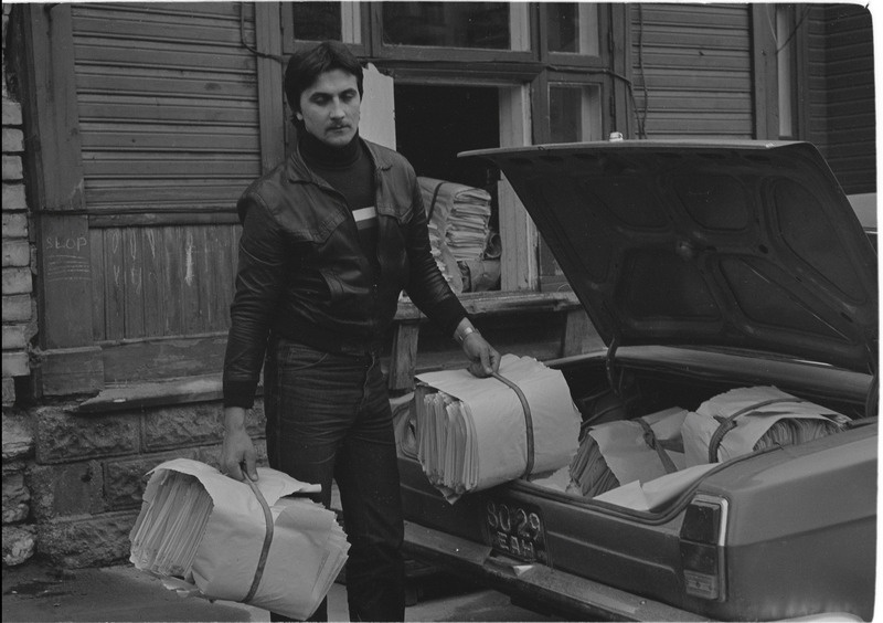 Rakvere. Ajaleht Punane Täht trükiks ettevalmistamine