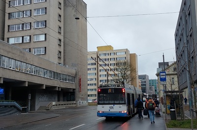 Paldiski highway in Tallinn rephoto