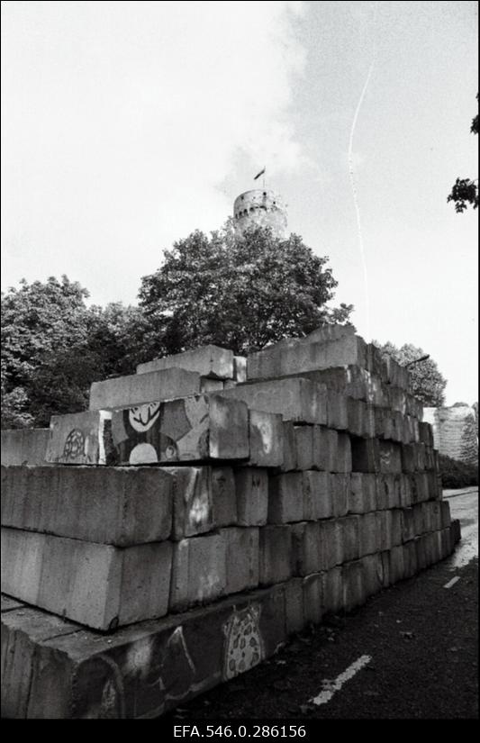 Toompea kaitse, kivid.